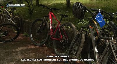 video | Raid oxyjeunes : les jeunes s’affrontent sur des sports de nature