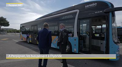 A Perpignan, les bus passent à l’hybride