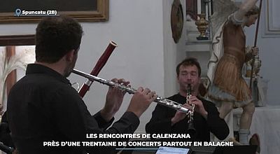 Les Rencontres de Calinzana : près d'une trentaine de concerts partout en Balagne