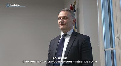 Politique : rencontre avec le nouveau Sous-préfet de Corti