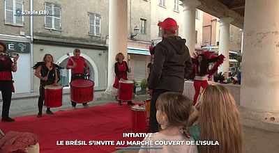 Initiative : le Brésil s’invite au Marché couvert de Lisula