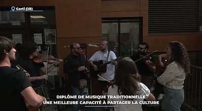 Diplôme de musique traditionnelle : une meilleure capacité à partager la culture