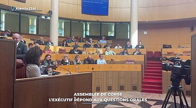 video | Assemblée de Corse : L'Exécutif répond aux questions orales