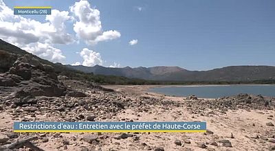Restrictions d'eau : Entretien avec le Préfet de Haute-Corse