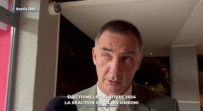 Élections législatives 2024 : la réaction de Gilles Simeoni