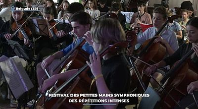 Festival des Petites mains symphoniques : des répétitions intenses