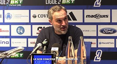 Ligue 2 : le SCB concède un nouveau nul à domicile