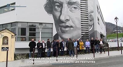 300 ans de la naissance de Pasquale Paoli : l'Università di Corsica débute les festivités