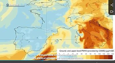 video | Pollution atmosphérique : les explications de Qualitair Corse