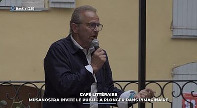 video | Café littéraire : Musanostra invite le public à plonger dans l'imaginaire