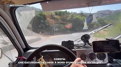 Corsi'4L : une excursion en Corse à bord d'une voiture mythique