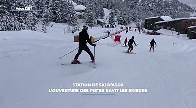 Station de ski d'Asco : l'ouverture des pistes ravit les skieurs