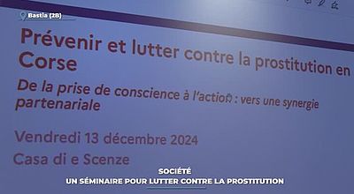 Société : un séminaire pour lutter contre la prostitution