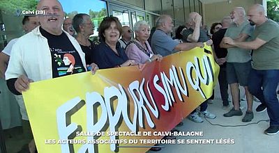 Salle de spectacle de Calvi-Balagne : les acteurs associatifs du territoire se sentent lésés