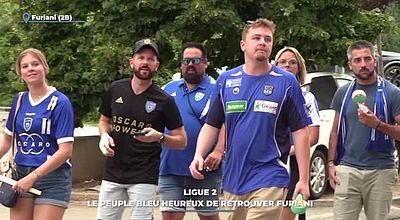 Ligue 2 : le peuple bleu heureux de retrouver Furiani