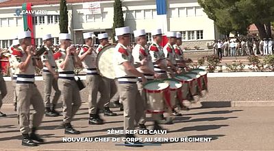 2ème REP de Calvi : Nouveau chef de corps au sein du régiment