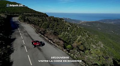 Découverte : visiter la Corse en roadster