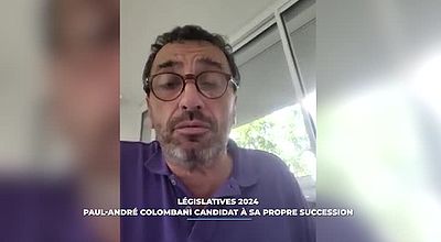 video | Législatives 2024 : Paul-André Colombani à sa propre succession