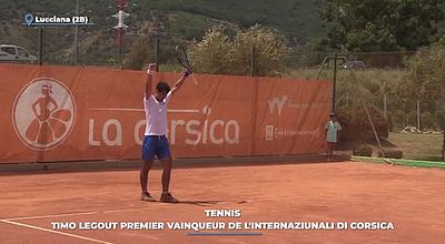 Tennis : Timo Legout premier vainqueur de l'Internaziunali di Corsica
