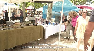 video | Santa Restituta : une foire pour valoriser l'artisanat local