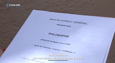 video | Bac de philo : les premières réactions des élèves