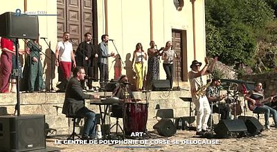 video | Art : le centre polyphonique de Corse se délocalise