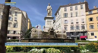 La statue Bonaparte en habit de consul romain bientôt rénovée