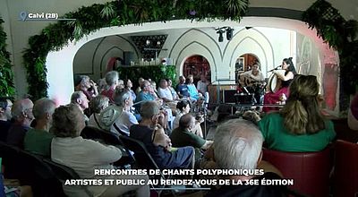 Rencontres de chants polyphoniques : artistes et public au rendez-vous de la 36e édition