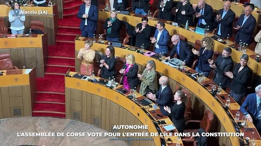 video | Autonomie : l'Assemblée de Corse vote pour l'entrée de l'île dans la constitution