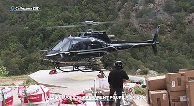 video | GR20 : les refuges se préparent pour la saison