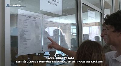 Baccalauréat 2024 : les résultats synonymes de soulagement pour les lycéens