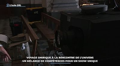 Voyage onirique à la rencontre de l'univers : un mélange de compétences pour un show unique