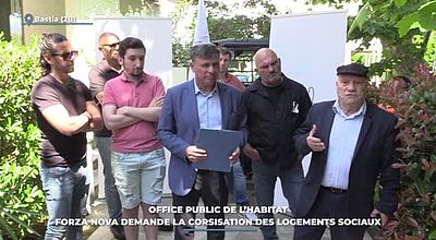 video | Office public de l’habitat : Forza Nova demande la corsisation des logements sociaux